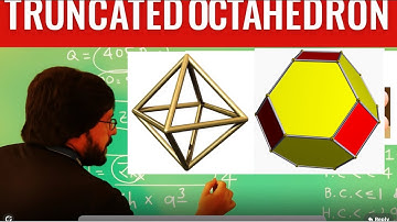 #TRUNCATED OCTAHEDRON# JEE CHEMISTRY