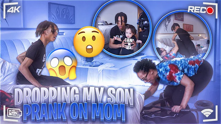 DROPPING MY SON PRANK ON MOMSSHE ACTUALLY CARES**S...