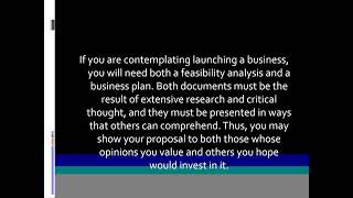 Difference Between Feasibility Study and Business Plan