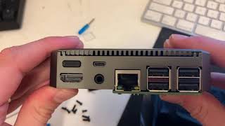 Argon One Raspberry Pi Case Unboxing and Assembly