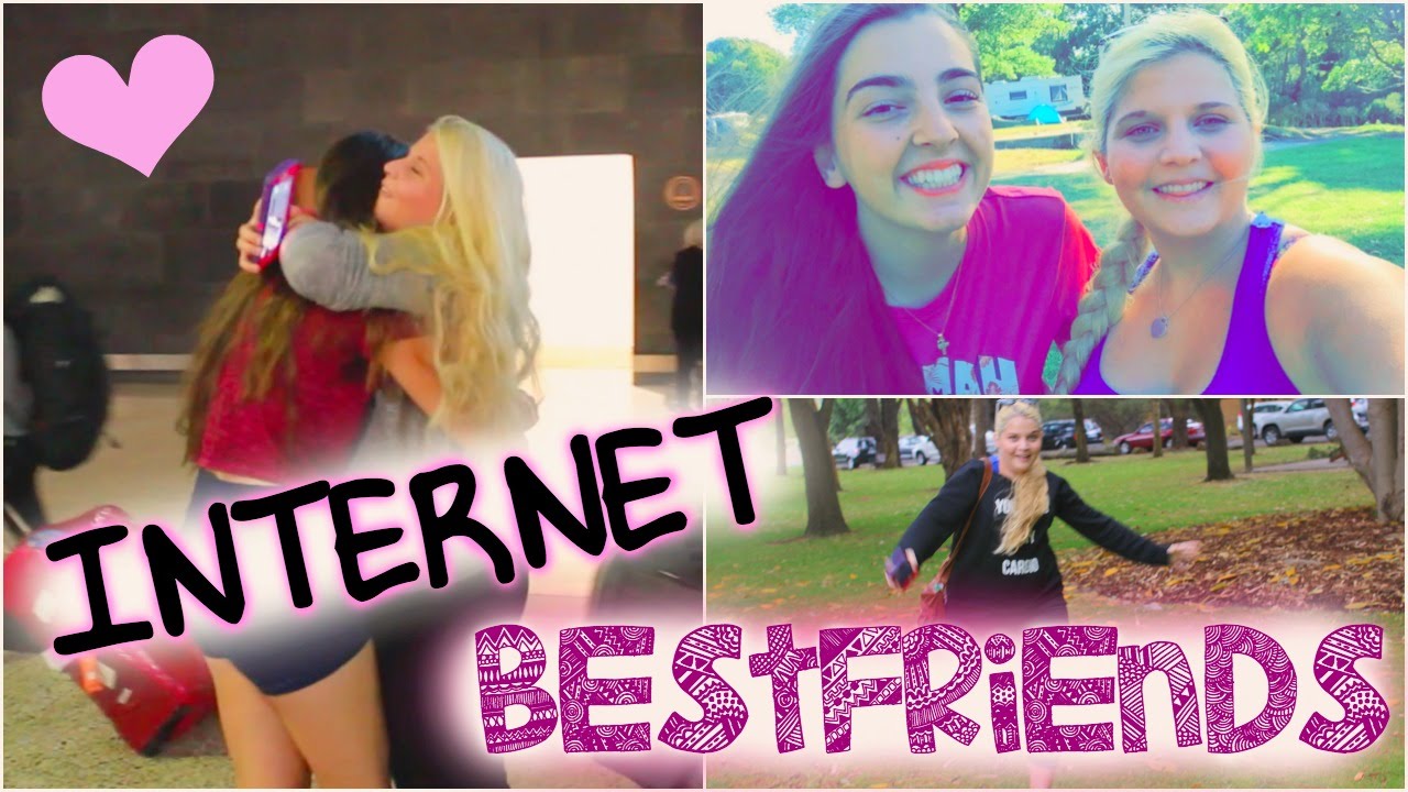 MEETING MY INTERNET BESTFRIEND!!!