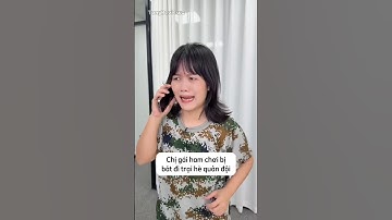 Chị gái ham chơi bị bắt đi trại hè quân đội #shorts