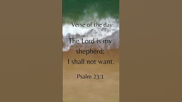 Thumbnail of ✝️ He is your  Shepherd Psalm 23 | Peaceful Bible Verse Short