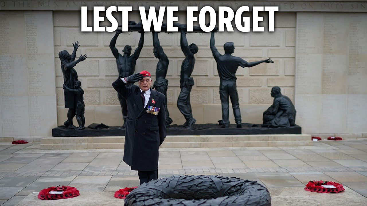 LIVE: Armistice Day service at the National Memorial Arboretum