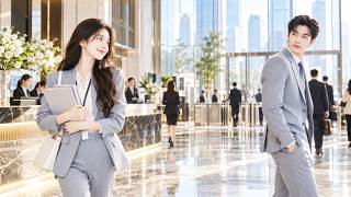 She wears the same suit color as the CEO on day one, and he falls for her instantly!