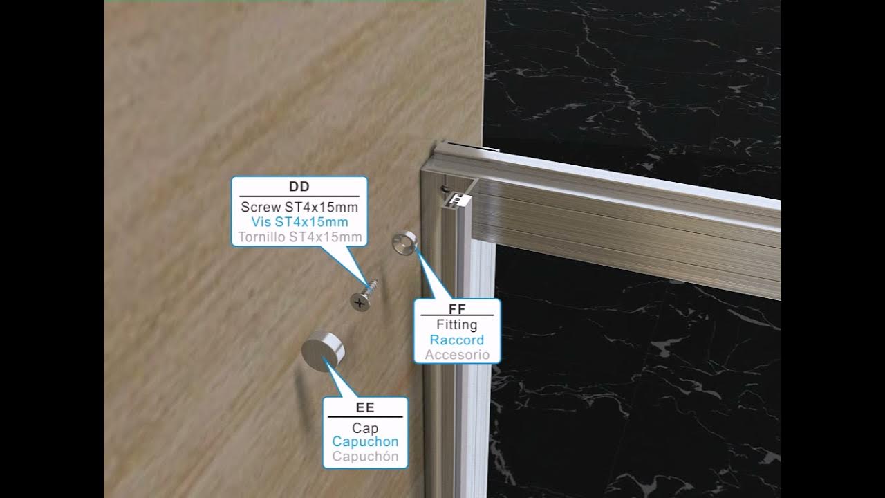 OVE LARISSA Shower Alcove Installation V01 YouTube