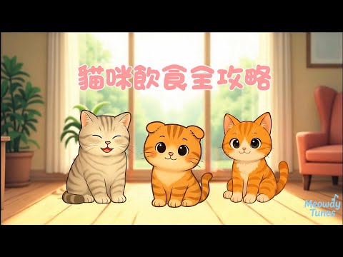 《貓咪小學堂 EP4》貓咪飲食全攻略 ???? 牛磺酸、水分、乾糧罐頭迷思一次破解！Cat Academy EP4: Complete Guide to Cat Nutrition ????
