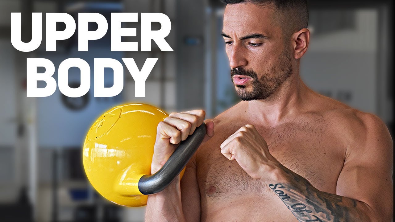 BEST Kettlebell Workout To Build Muscle - (Follow Along) 