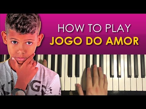HOW TO PLAY - Mc Bruninho - Jogo Do Amor (Game of Love) (Piano Tutorial Lesson)