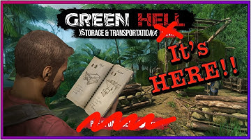 Green Hell | Storage & Transportation Update | BREAKDOWN - How to use ALL NEW ITEMS