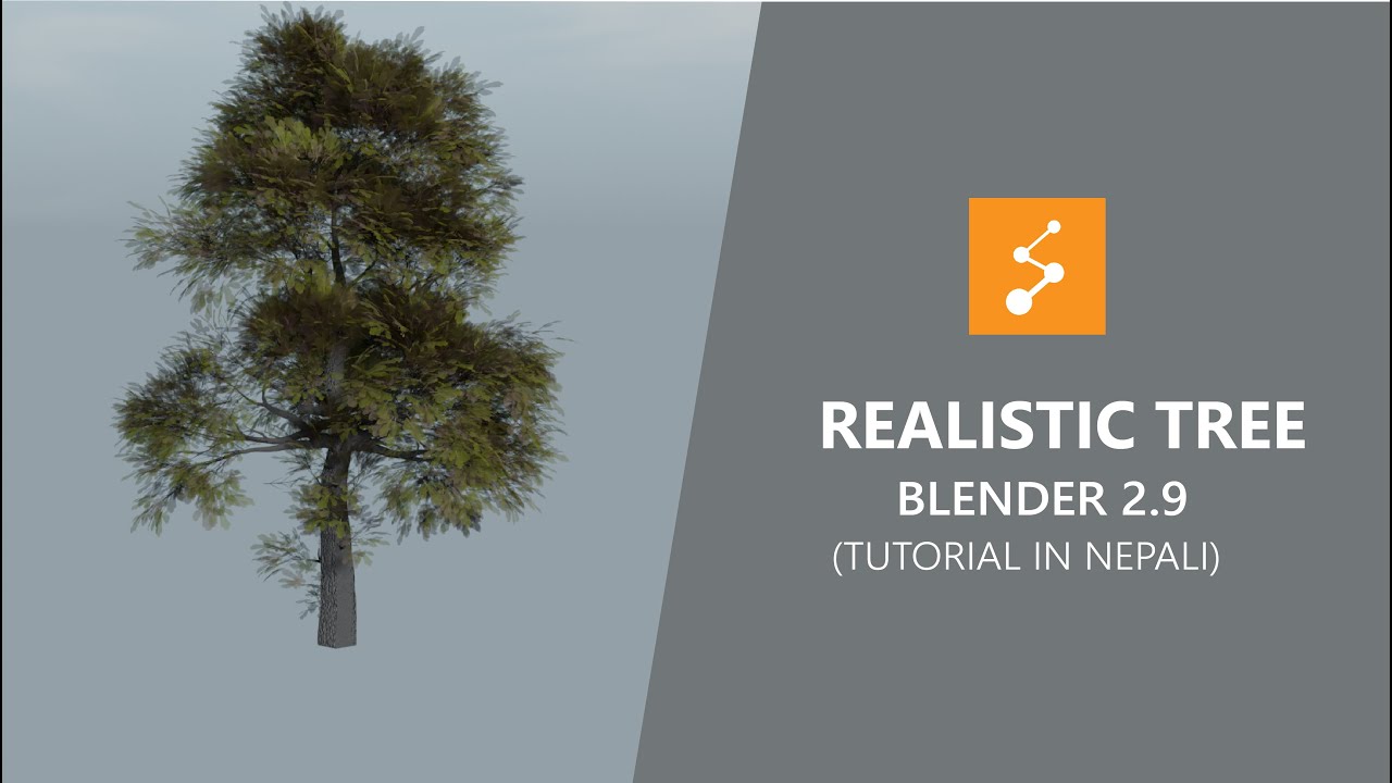 Making a Realistic Tree Using MTree Blender Addon (Tutorial In Nepali ...