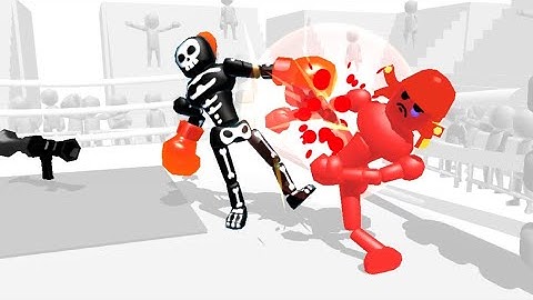 Stickman Ragdoll Fighter - All Levels Gameplay Android, iOS