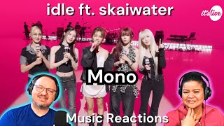I-DLE (아이들) MONO ft skaiwater (Its Live Studio Performance Video) Couple Reaction!
