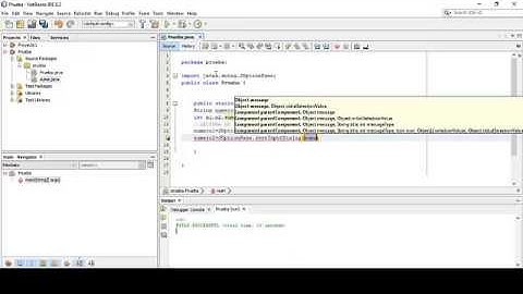 Suma de dos numeros enteros en Netbeans 8.2