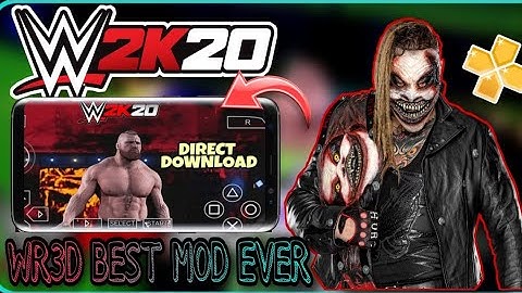 Wr3d 2k20  For Android | highly compressed mod | for all  devices in just 260 mb best mod|