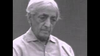 Can one live in a timeless state? | J. Krishnamurti