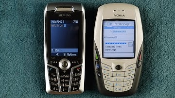 Nokia 6600 & Siemens S65 sending SMS to each other