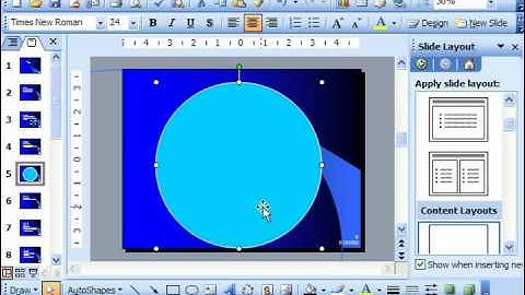 PowerPoint 2003 Tutorial Ordering Objects Microsoft Training Lesson 20.2
