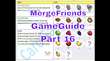 MergeFriends - GAME GUIDE  - Part 16 - CaroGamesNL