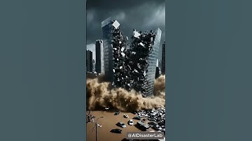 Disaster Simulation Building Collapse in a Floode