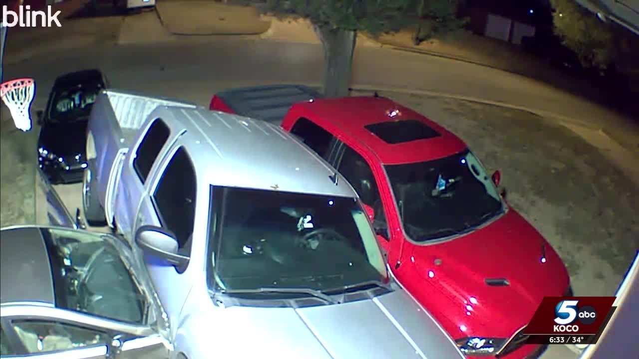 Wild video from doorbell camera shows moments police chase ends in ...