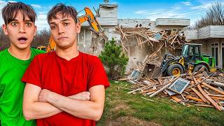 Lucas and Marcus! OUR HOUSE is COLLAPSING