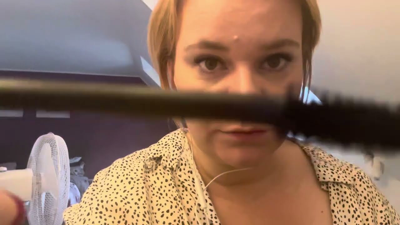 ASMR: Doing your makeup up, no talking, just mouth sounds, rummaging and tapping sounds!