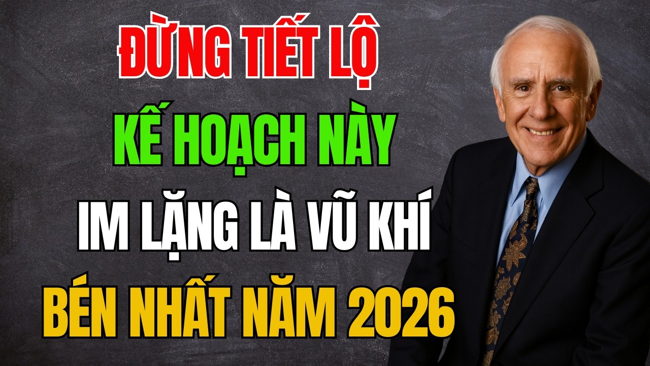 Giữ Im Lặng, Tập Trung Vào Bản Thân – Bí Quyết Bứt Phá Thành Công Năm 2026