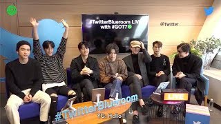 (ENG SUB) 191105 - GOT7 Twitter Blueroom Live Q&amp;A