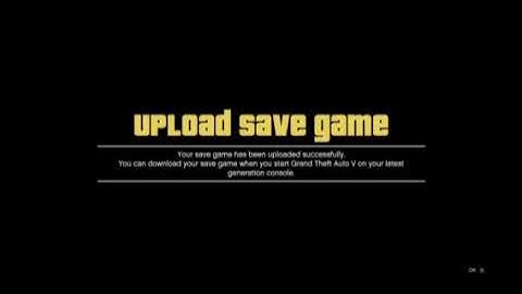 How to upload your Save Game story mode