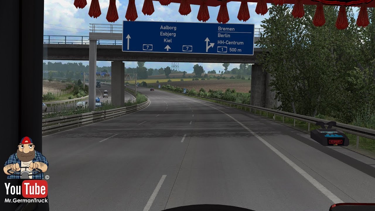 [ETS2 v1.33] Radar detector v1.2 YouTube