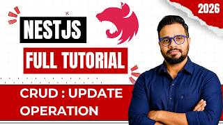 NestJS Course in Hindi #42 | CRUD Update Operation | PATCH API, Update DTO & findByIdAndUpdate()