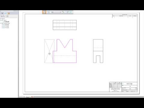Creating 2D Engineering Drawings from 3D CAD using Solid Edge ST6