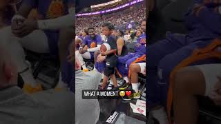 This Moment With Cp3 And A Young Suns Fan
