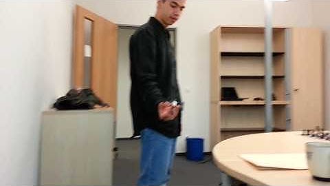 Crazyflie test flight