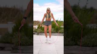 Jump rope shuffling 💃 #jumprope #skipping