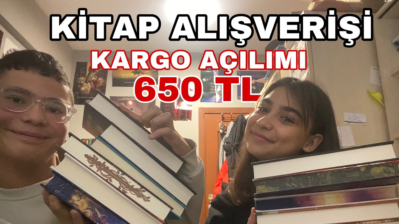 KİTAP ALIŞVERİŞİ! • KARGO AÇIYORUM! ~ 650 TL