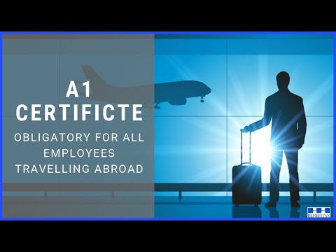 A1 certificate obligatory for all employees travelling abroad