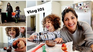 Vlog 101 | Días de Febrero | Estrenando bicicleta 🚲 Fresas con chocolate🍓🍫 @SusanaOrtiz