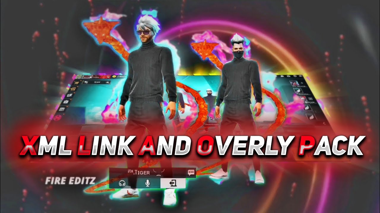 Free Fire Lobby editing alight motion XML file in description ✅❤️