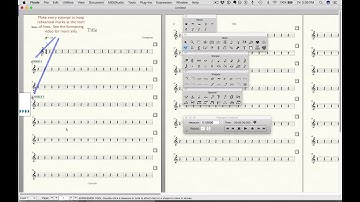 Finale tutorial - Adding rehearsal marks to a band chart