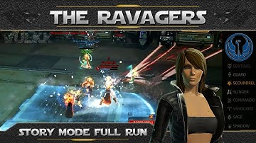 SWTOR OPS - THE RAVAGERS Full Run [DXUN] (8 Man Story Mode, Scoundrel Sawbones PoV)
