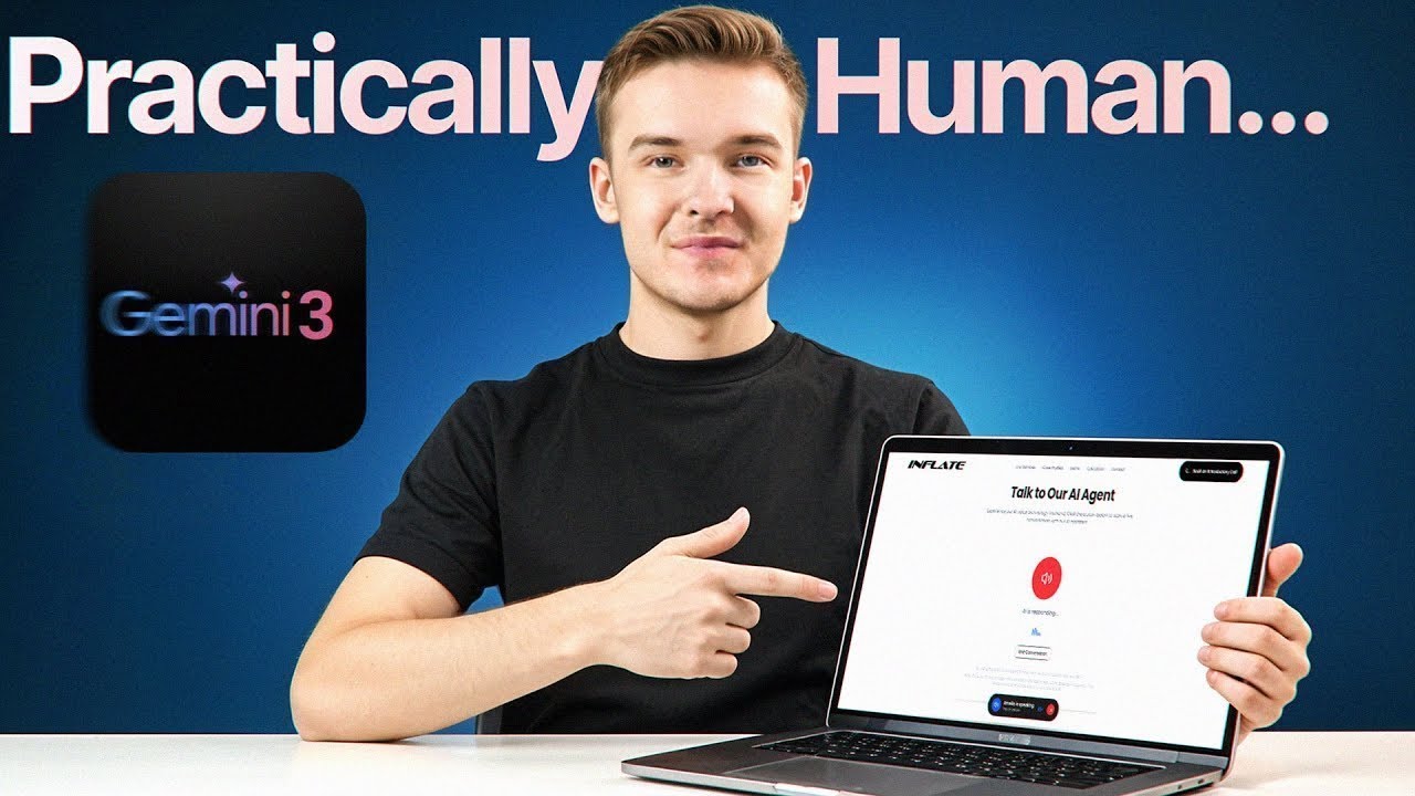 Build a Website AI Voice Agent In 5 Minutes (Gemini 3)