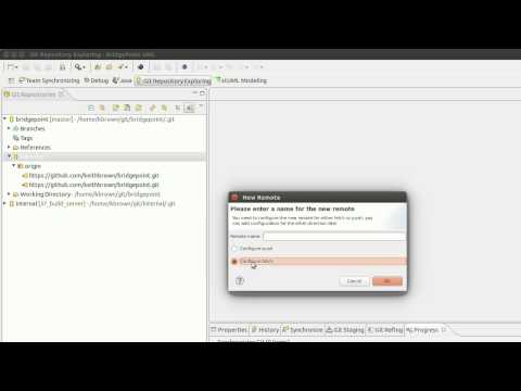 Collaborating with Github Forks using eGit