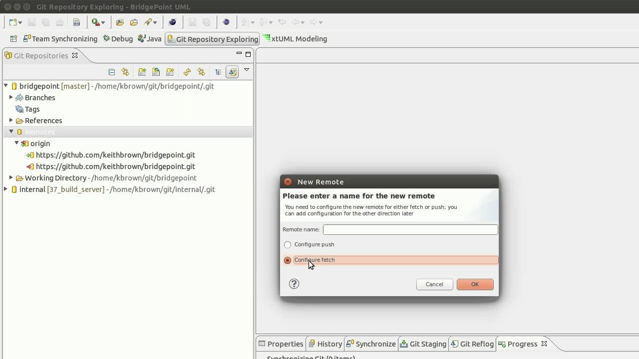 Collaborating with Github Forks using eGit - YouTube