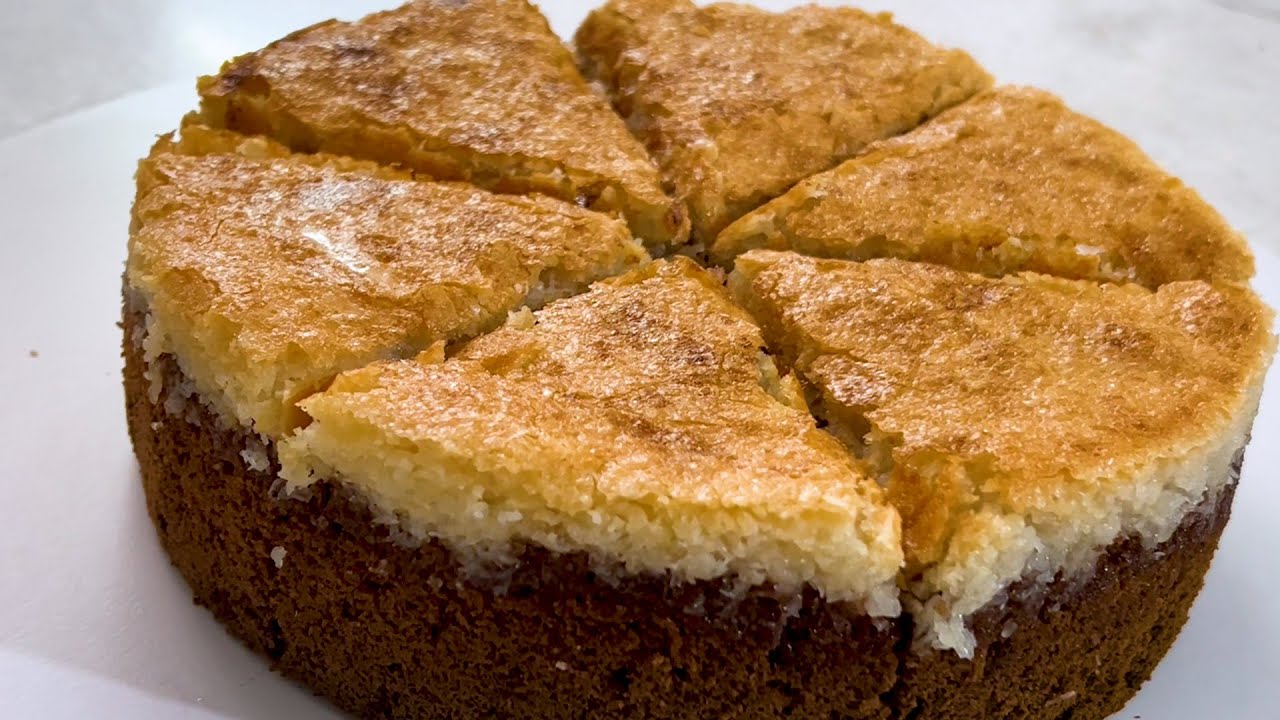 طرز تهیه کیک شکلاتی ساده  با رویه نارگیلی🍫🥥 | سریع، راحت و خوشمزه