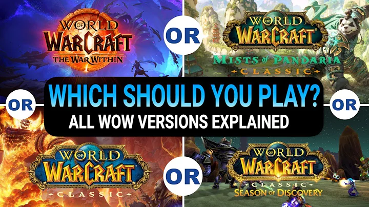Should you play World of Warcraft Retail (The War Within), Classic Era, MoP or SOD | WoW 2025