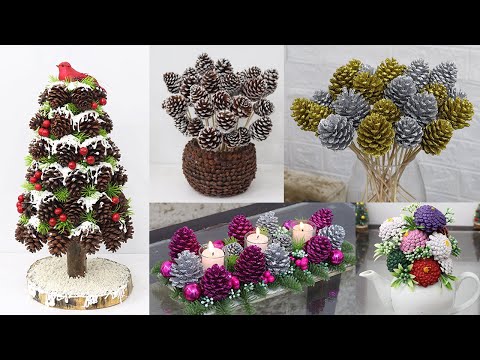 Vidéo: DIY Pinecone Crafts : Idées créatives de décoration de pommes de pin