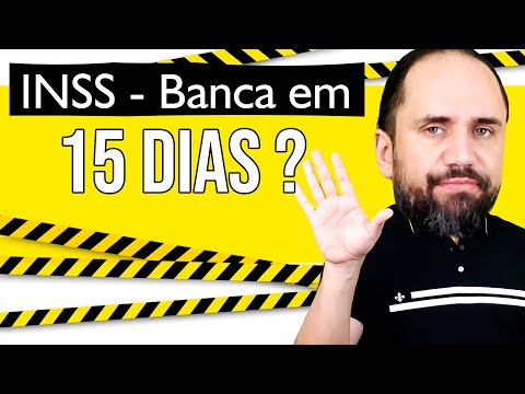 INSS - Banca em 15 dias? Calendário até PROVA!