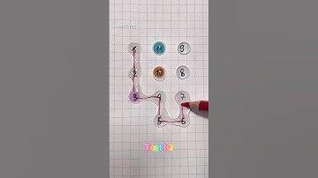 How to draw a straight line from number 1 to 11 #drawing #art #quiz #maths